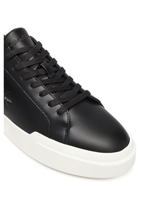 Scarpe Tommy Hilfiger Chunky Cupsole LaceUp LTH Nero Bianco Uomo CALVIN KLEIN | Sneakers | YM0YM01344-0GM